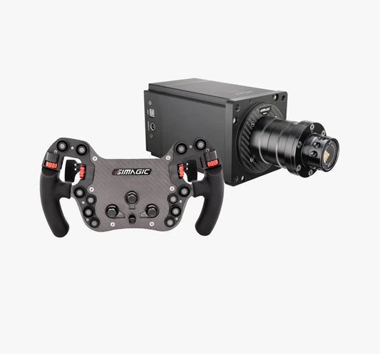 Simagic Alpha (15 Nm) FX-C Steering Wheel Bundle