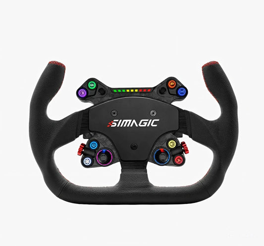 Simagic NEO X HUB Dual Paddle + P325-C Wheel Rim Leather